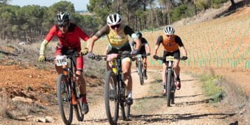 Agustín Fernández y Paula Plaza reconquistan la XIV Marcha BTT San Marcos en Quintanar del Rey