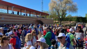 Alta participación en una nueva edición del programa ‘7000PasosX-CLM’, que ha reunido a 730 personas para realizar una ruta entre Guadalajara e Iriépal