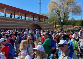 Alta participación en una nueva edición del programa ‘7000PasosX-CLM’, que ha reunido a 730 personas para realizar una ruta entre Guadalajara e Iriépal Alta participación en una nueva edición del programa ‘7000PasosX-CLM’, que ha reunido a 730 personas para realizar una ruta entre Guadalajara e Iriépal