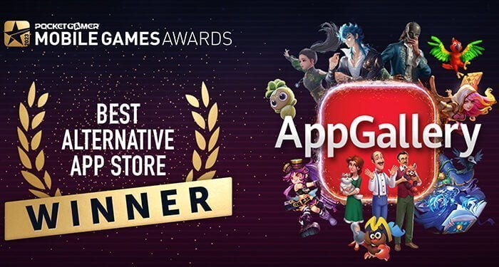 AppGallery recibe el premio a Mejor tienda alternativa de aplicaciones” en los Mobile Games Awards 2023