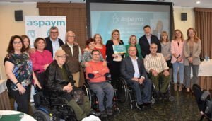 ASPAYM reconoce en su 25 aniversario a la delegada de la Junta en Cuenca “por su trabajo en favor de las personas con discapacidad”