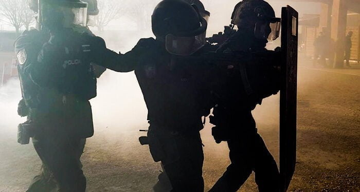 Bomberos del Ayuntamiento de Guadalajara forman a personal de los Grupos Operativos Especiales GOES de la Policía Nacional 1 Bomberos del Ayuntamiento de Guadalajara forman a personal de los Grupos Operativos Especiales GOES de la Policía Nacional