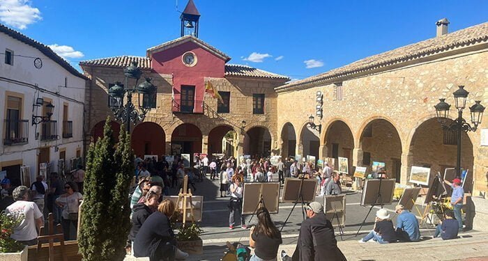Buendía consolida el éxito de su Certamen de Pintura Rápida con una acogida todavía mayor en su segunda edición 1 Buendía consolida el éxito de su Certamen de Pintura Rápida con una acogida todavía mayor en su segunda edición