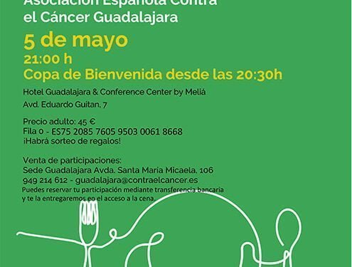 La Asociación Española Contra el Cáncer en Guadalajara celebra su XII Cena Benéfica 1 La Asociación Española Contra el Cáncer en Guadalajara celebra su XII Cena Benéfica