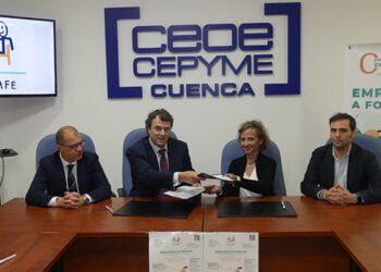 CEOE-Cepyme Cuenca y COCEMFE firman un convenio para la empleabilidad de las personas con discapacidad