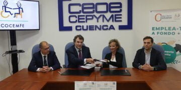 CEOE-Cepyme Cuenca y COCEMFE firman un convenio para la empleabilidad de las personas con discapacidad