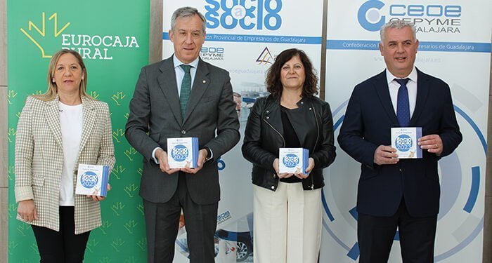 CEOE-Cepyme Guadalajara y la Diputación Provincial presentan la 16 edición de la guía de empresas de socio a socio 2023