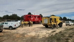Controlado el incendio en el Alto Tajo