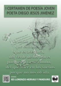 Convocado en el IES Lorenzo Hervás y Panduro el I Certamen de poesía Diego Jesús Jiménez