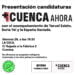+CUENCA Ahora presentará este viernes en la capital conquense sus candidaturas en un acto junto con España Vaciada, Teruel Existe y Soria ¡YA!