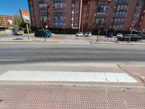 Cuenca en Marcha califica de “chapuza” el pintado de marcas viales “que ha costado medio millón de euros”