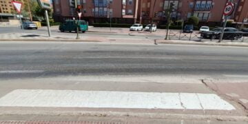 Cuenca en Marcha califica de “chapuza” el pintado de marcas viales “que ha costado medio millón de euros”