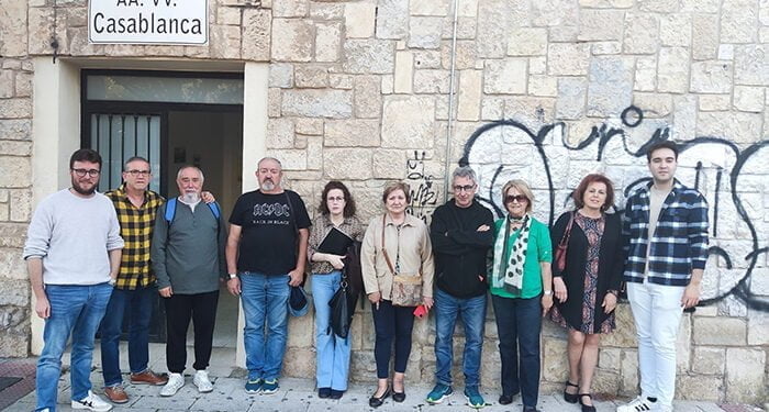 Cuenca en Marcha pide actuar en el edificio en ruinas del barrio de Casablanca