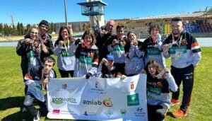 Diez medallas para el Club Deportivo Amiab Cuenca en su primera participación en el Campeonato Regional de Atletismo para personas con discapacidad intelectual