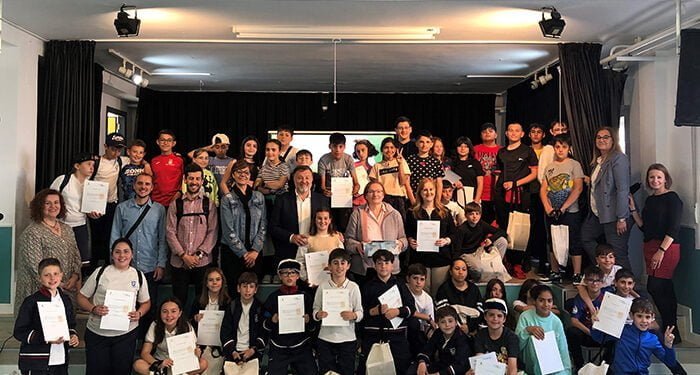 Dolz recibe a los alumnos de los colegios de Cuenca y Baeza ganadores del proyecto ‘Aula Patrimonio’