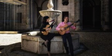El dúo de guitarras clásico románticas Lira Nocturna da un concierto en Madrid