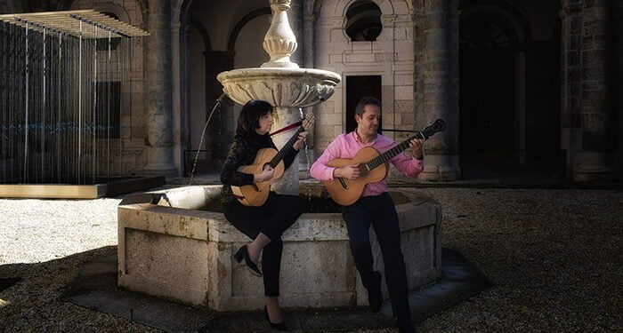 El dúo de guitarras clásico románticas Lira Nocturna da un concierto en Madrid
