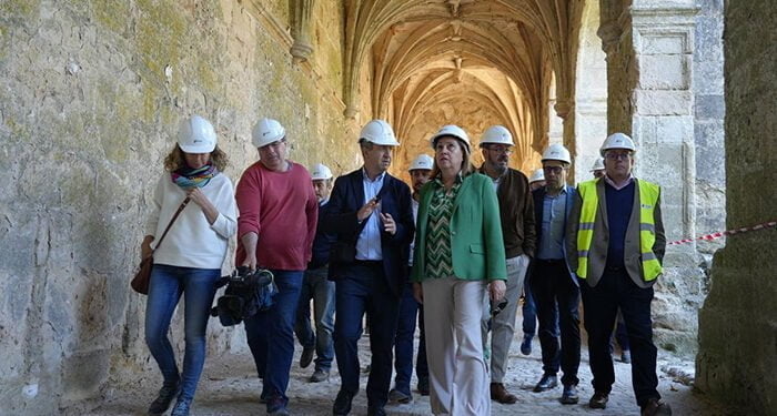 El Gobierno regional pone en valor el avance de las obras del monasterio de Monsalud, que revitalizarán una de las joyas patrimoniales de Guadalajara