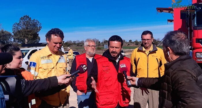 El incendio en el Alto Tajo ha quemado 226 hectáreas y está próximo a estabilizarse