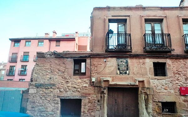 el palacio de los arias en molina de aragon pasa a engrosar la lista negra de hispania nostra
