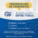 El PP celebra este sábado un gran acto en Alovera donde presentará a candidatos de municipios de más de 1.000 habitantes