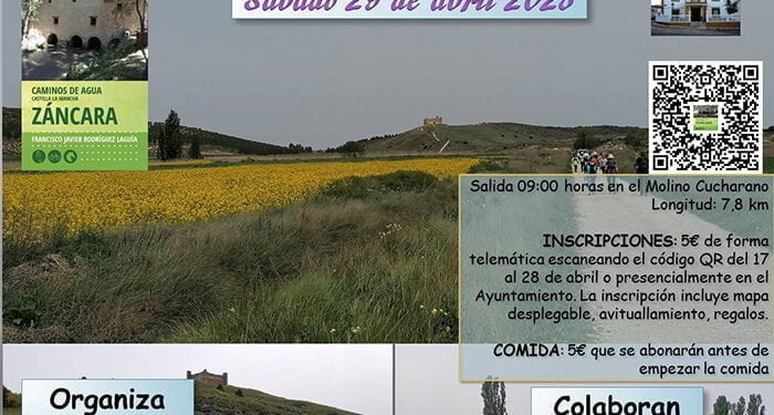 El sábado 29 de abril tendrá lugar el II Cucharano del Záncara en Villar de la Encina