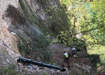 En mayo estará culminada la reparación del colector ubicado en la ladera de la Puerta de San Juan En mayo estará culminada la reparación del colector ubicado en la ladera de la Puerta de San Juan