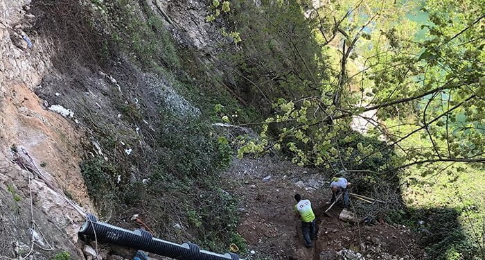 En mayo estará culminada la reparación del colector ubicado en la ladera de la Puerta de San Juan 1 En mayo estará culminada la reparación del colector ubicado en la ladera de la Puerta de San Juan