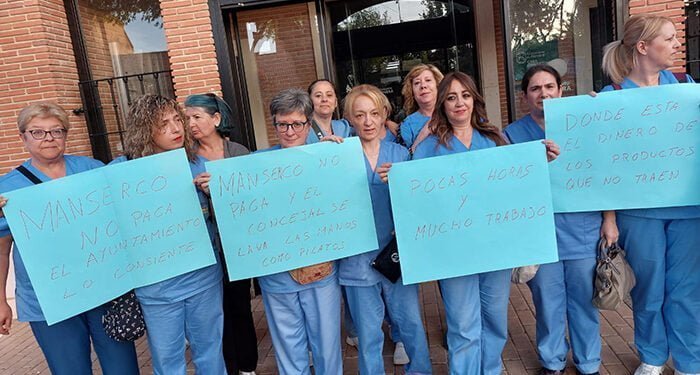 FeSMC UGT Limpieza denuncia la lamentable situación de las trabajadoras de la empresa del servicio de limpieza del Ayuntamiento de Alovera