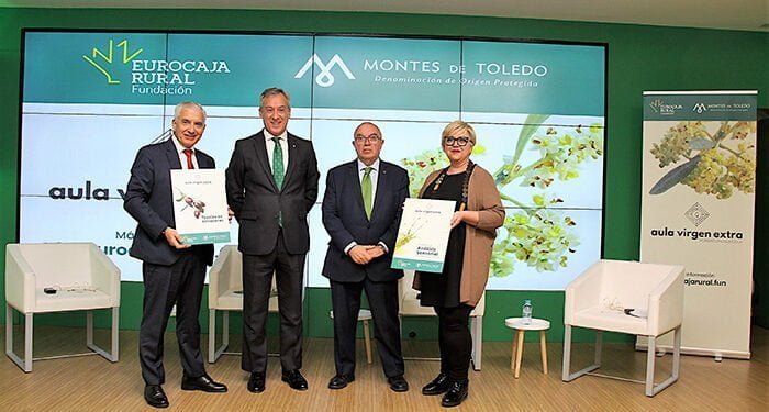 Fundación Eurocaja Rural y D.O.P. Montes de Toledo ofrecerán formación oleícola para profesionalizar el trabajo en las almazaras