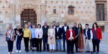 Guarinos presenta a los próximos concejales del PP en el Ayuntamiento de Guadalajara