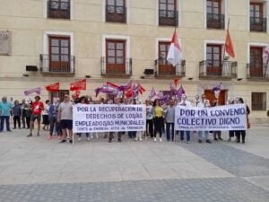 Tercera concentración del personal del Ayuntamiento de Tarancón