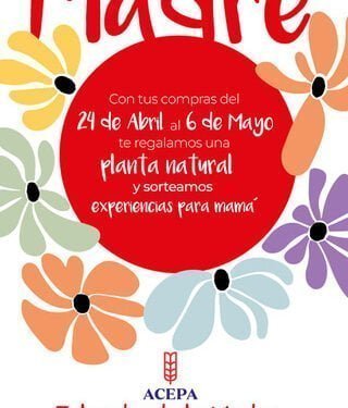 La asociación de comerciantes de Azuqueca - ACEPA regalará 1.000 plantas naturales para celebrar el Día de la Madre.