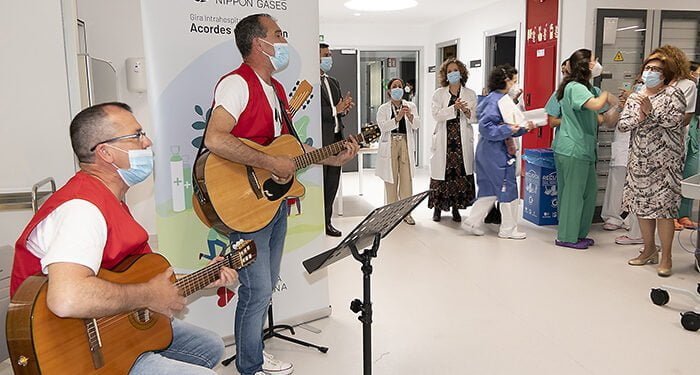 La Asociación Música en Vena inicia una colaboración para llevar música a los pacientes del Hospital Universitario de Guadalajara