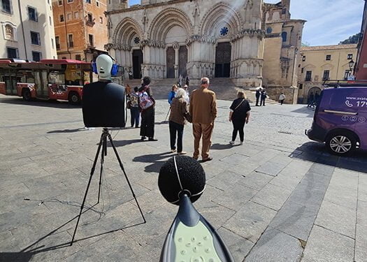 La Escuela Politécnica de Cuenca saca los laboratorios de acústica a la calle en el Día Internacional contra el Ruido