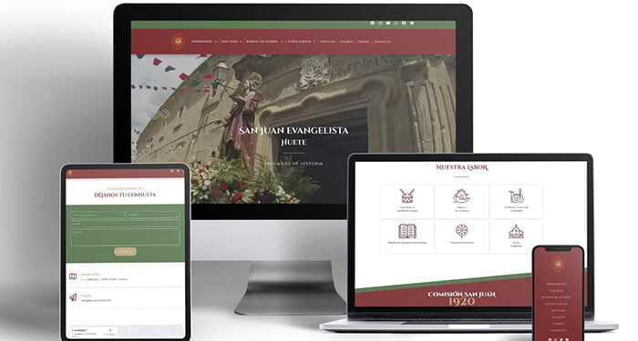 La Hermandad de San Juan Evangelista de Huete estrena nueva página Web
