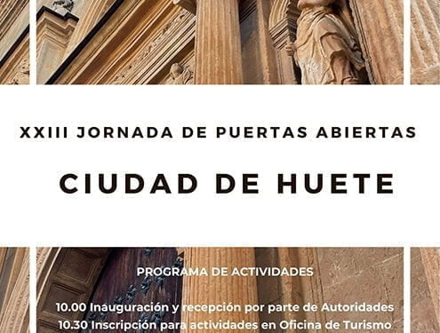 La Jornada de Puertas Abiertas de Monumentos y Museos de Huete será el 15 de abril 1 La Jornada de Puertas Abiertas de Monumentos y Museos de Huete será el 15 de abril