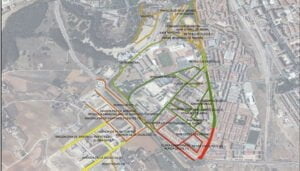 La limpieza intensiva implica restricciones de aparcamiento en Cerro de la Horca y avenida de Reyes Católicos e inmediaciones