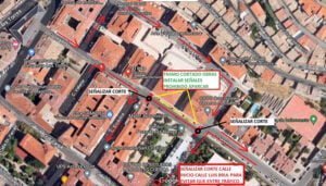 La reparación del colector de saneamiento de C Segóbriga implica el corte de tráfico de esta vía entre Luis Brull y Ercávica este miércoles