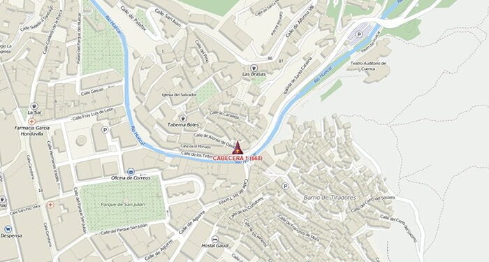 La web municipal www.cuenca.es ofrece información sobre la localización de las procesiones en tiempo real