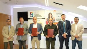 Las federaciones de Turismo y Comercio de CEOE-Cepyme Guadalajara firman sendos convenios de colaboración con el Ayuntamiento de Guadalajara