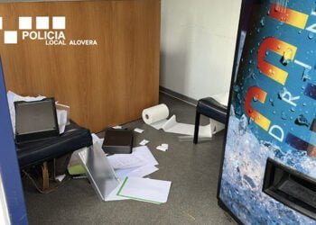 Policía Local de Alovera identifica a tres menores autores de múltiples actos de vandalismo el sábado