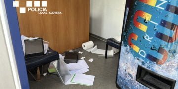 Policía Local de Alovera identifica a tres menores autores de múltiples actos de vandalismo el sábado