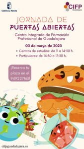 El nuevo Centro Integrado de Formación Profesional de Guadalajara realiza su primera jornada de puertas abiertas el próximo 3 de mayo