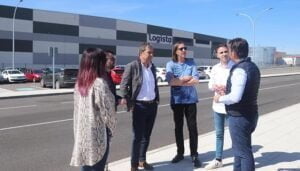 Recta final de las obras de urbanización del nuevo sector industrial ST-31, que ya se llama oficialmente “Polígono de Moyarniz”