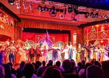 Representación solidaria de El gran showman, el musical del Grupo de Teatro de Salesianos Guadalajara