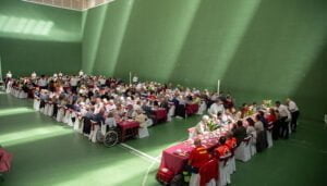 Un total de 230 jubilados de Trillo y sus pedanías disfrutaron de la tradicional comida anual del Ayuntamiento
