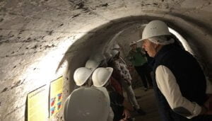 Un total de 538 personas han visitado los túneles de Alfonso VIII y Calderón de la Barca tras su reapertura durante Semana Santa