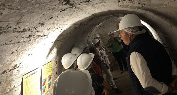 Un total de 538 personas han visitado los túneles de Alfonso VIII y Calderón de la Barca tras su reapertura durante Semana Santa 1 Un total de 538 personas han visitado los túneles de Alfonso VIII y Calderón de la Barca tras su reapertura durante Semana Santa