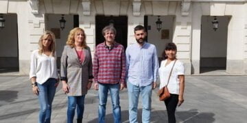 Unidas Podemos-Izquierda Unida-Alianza Verde presenta su candidatura completa para el Ayuntamiento de Guadalajara